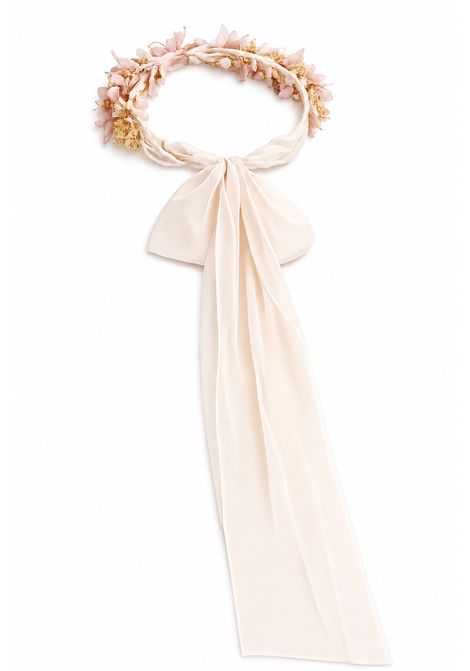Coroncina con fiori applicati AMAYA KIDS | 633318C0002